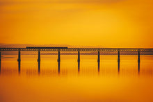 Load image into Gallery viewer, Tay Rail Bridge Train and Sunset