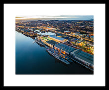 Load image into Gallery viewer, Warships in Dundee at Night
