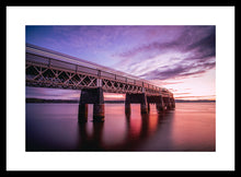 Load image into Gallery viewer, Tay Rail Bridge Sunset Train Transition
